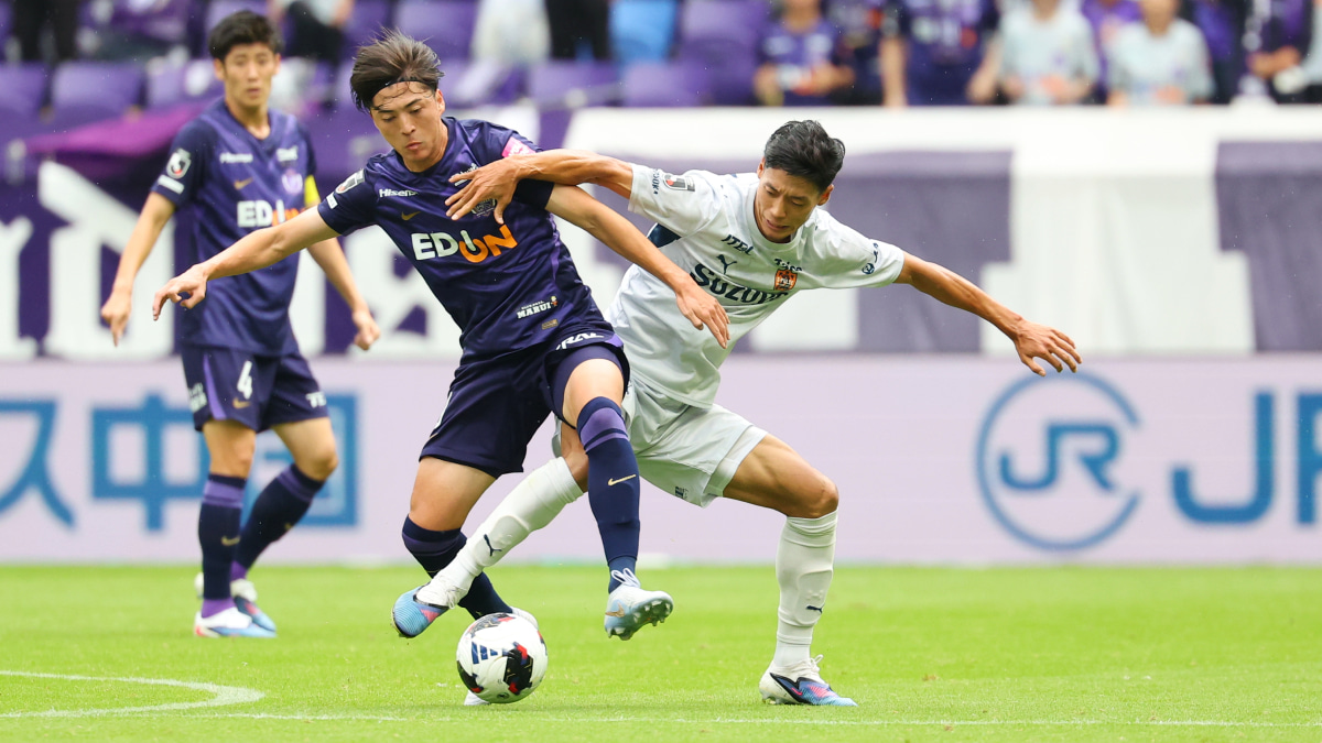清水エスパルス　木下康介　26年10月24日　古巣・サンフレッチェ広島戦にて