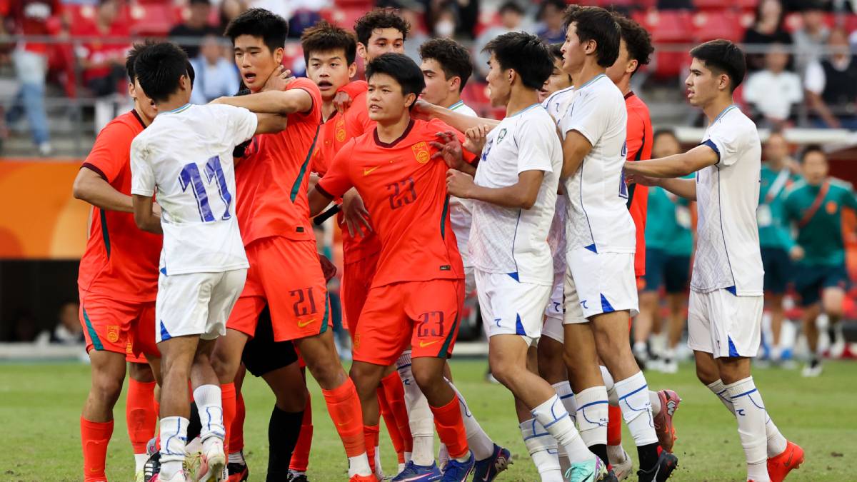 U-23中国代表対U-21ウズベキスタン代表